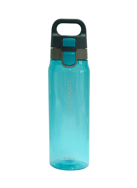 Lock & Lock - HLC954BLU One Touch Cap Water Bottle 830 mL (Blue)
