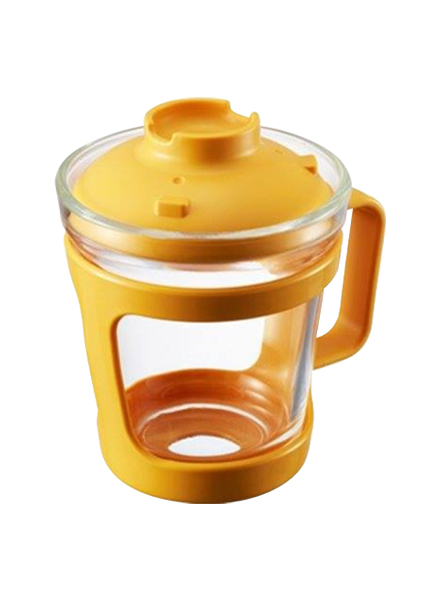 Lock & Lock - LLG480Y - Convenience Glass Food Container 550ml (Yellow)