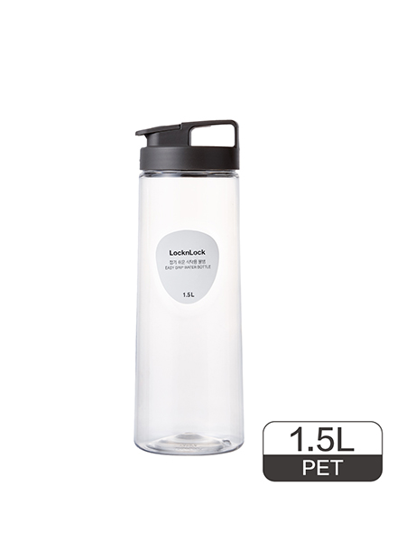 Lock & Lock - HAP814GRY - Easy Grip Water Bottle 1.5 L (Gray)