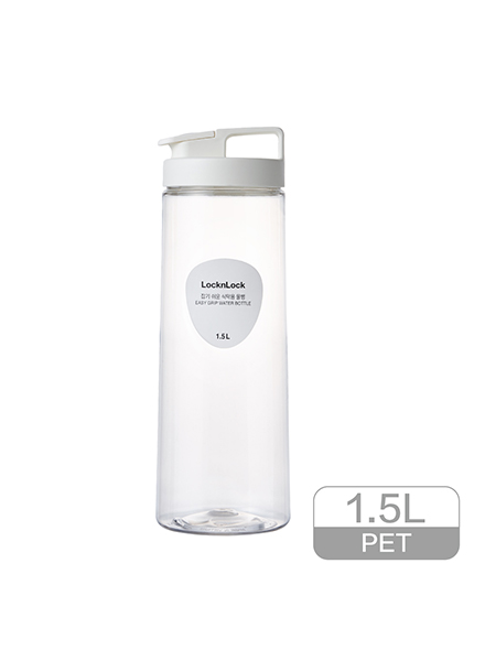 Lock & Lock - HAP814WHT - Easy Grip Water Bottle 1.5 L (White)